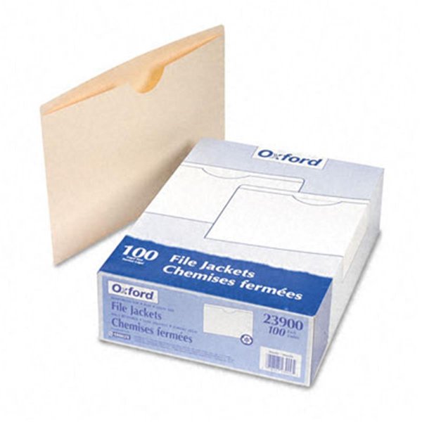 Esselte Pendaflex Corporation Esselte Pendaflex 23900 Double-Ply Tabbed File Jackets  Legal  Manila  100/Bx 23900